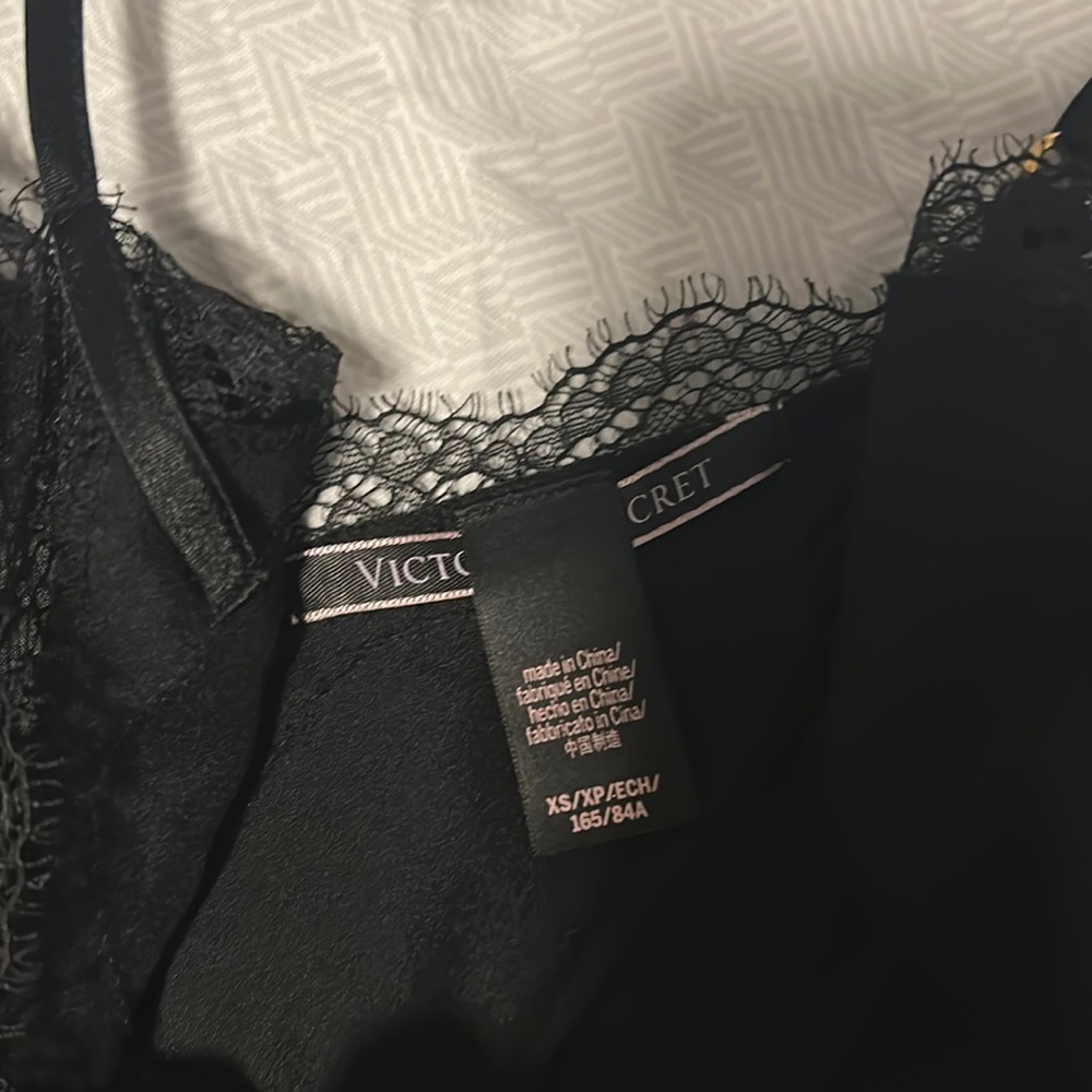 Victoria Secret black slip dress